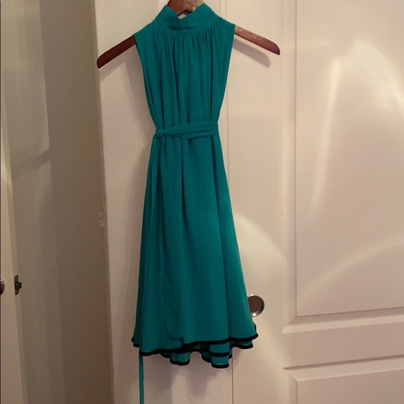 Chiffon mock neck dress - can also be maternity! - Picture 3 of 5